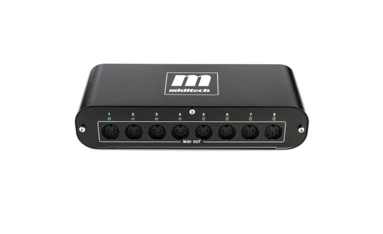 MidiTech Midiface 8×8 – test interfejsu MIDI