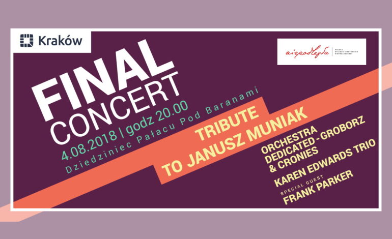 Koncert finałowy Summer Jazz Festival – Tribute to Janusz Muniak