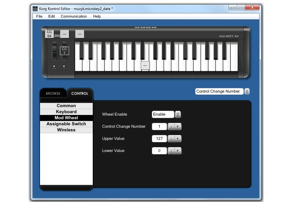 DTM・DAW ARTURIA AUDIOFUSE KORG microKEY AIR KORG MICROKEY 2 49 AIR klawiatura sterująca MIDI bluetooth