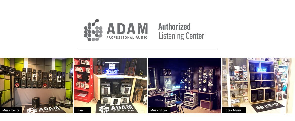 Centra odsłuchowe ADAM Audio