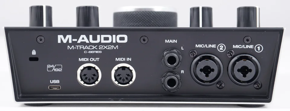 M-AUDIO インターフェイス　M-TRACK 2X2M M-Audio M-Track 2X2M – test interfejsu audio - Muzyk.net