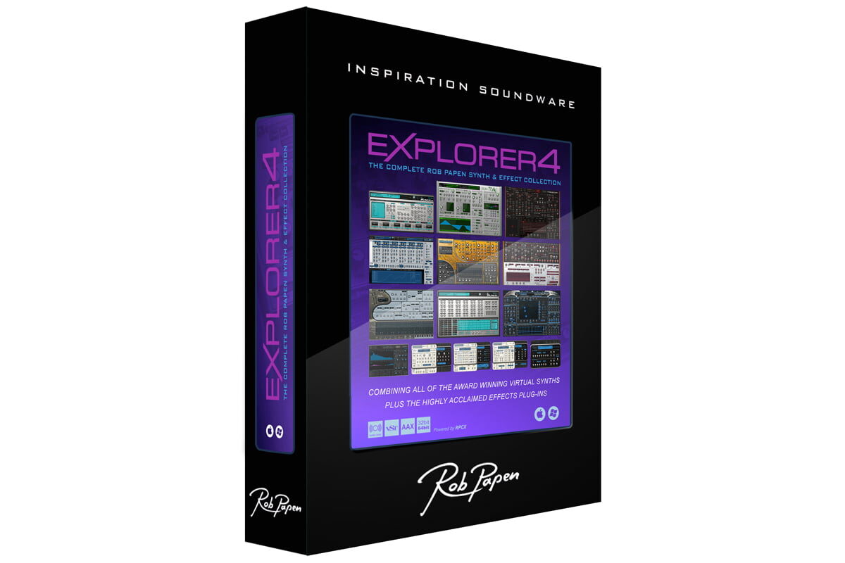 Rob Papen eXplorer4 – nowa wersja pakietu instrumentów i efektów