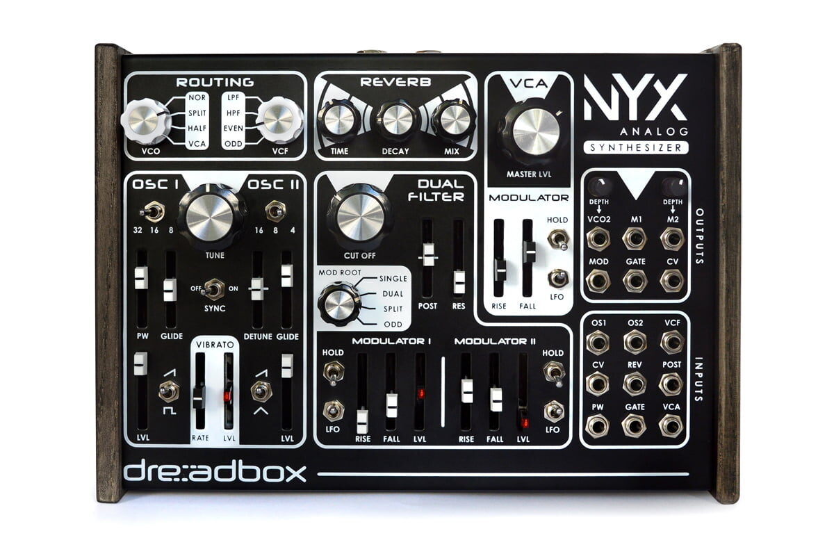 Dreadbox Nyx – kompaktowy syntezator analogowy