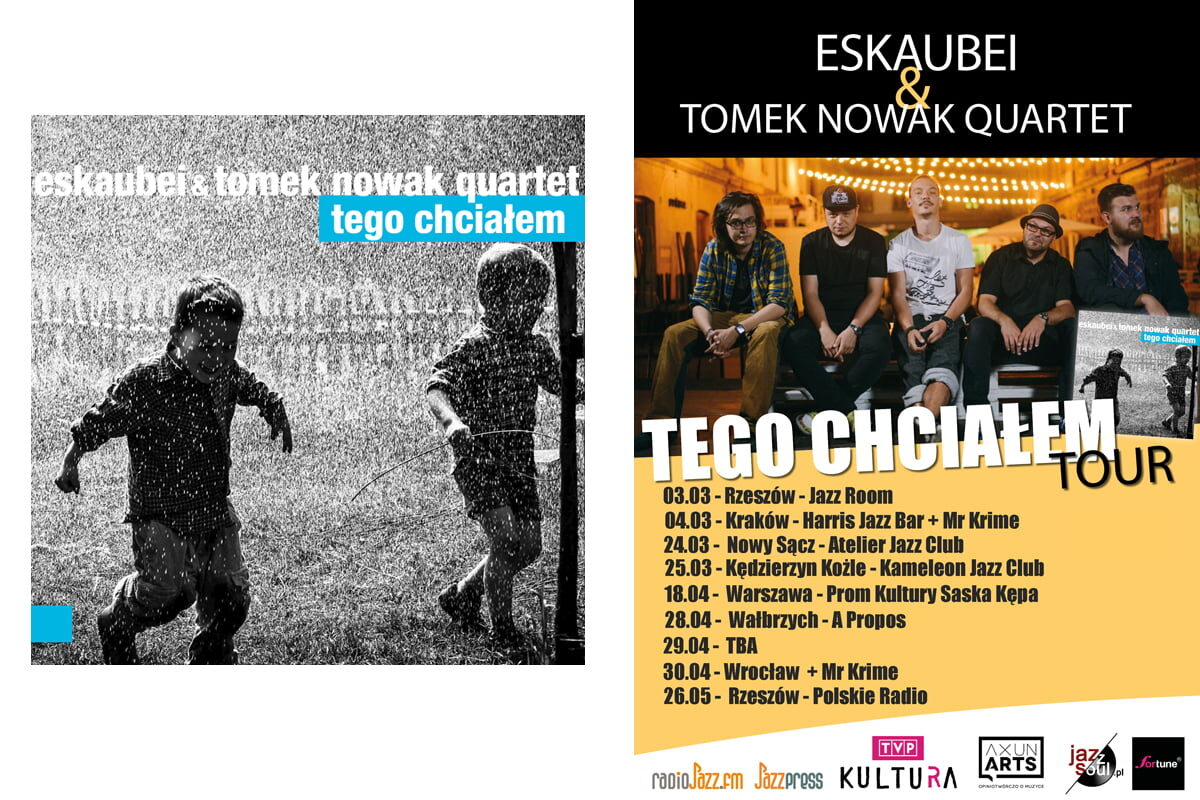 Eskaubei & Tomek Nowak Quartet zapraszają na wiosenne koncerty