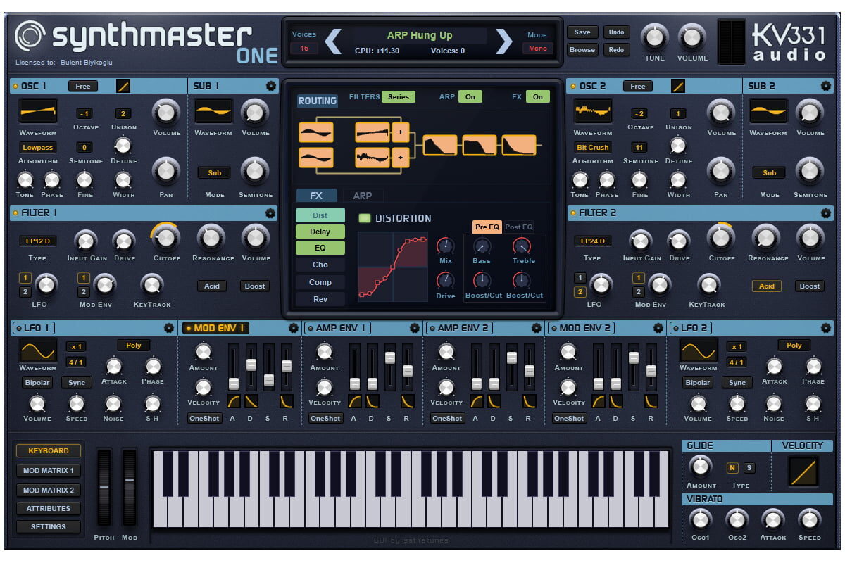 KV331 Audio – nowy syntezator SynthMaster One
