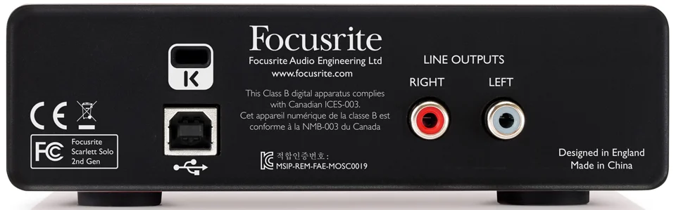 Focusrite Scarlett Solo 2nd Gen – test interfejsu audio