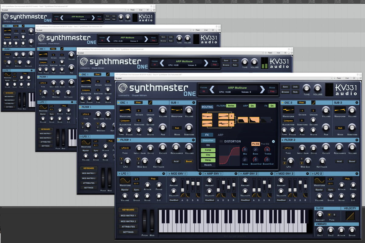 KV331 Audio SynthMaster One w wersji 1.0.4