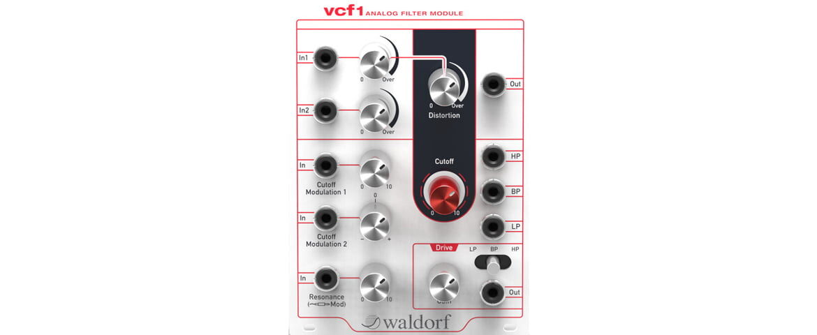 Waldorf vcf1 – filtr w formacie Eurorack