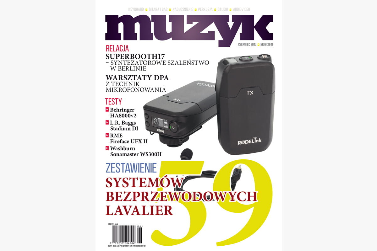 Czerwcowe wydanie miesięcznika Muzyk