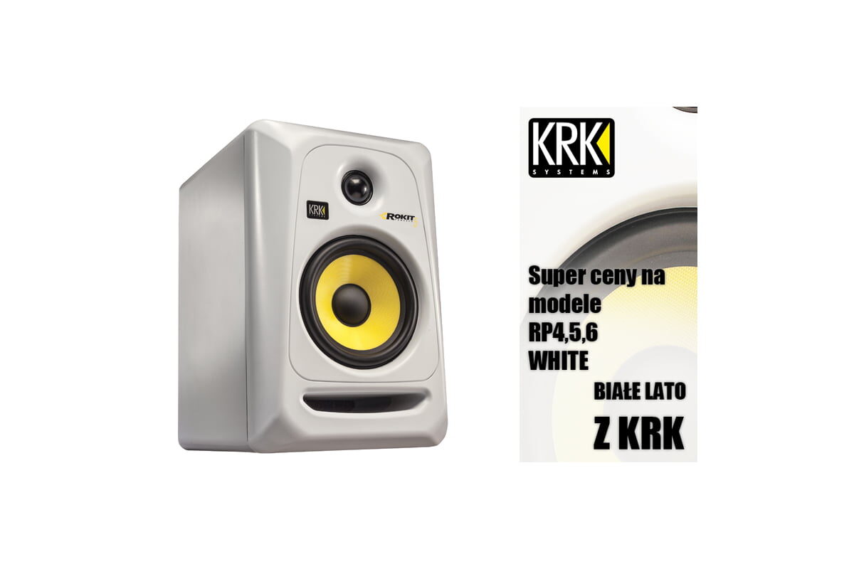 Audiotech – promocja monitorów KRK „Białe Lato”