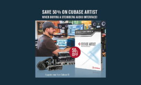 Steinberg – upgrade programu Cubase z wersji AI do Artist za 50%