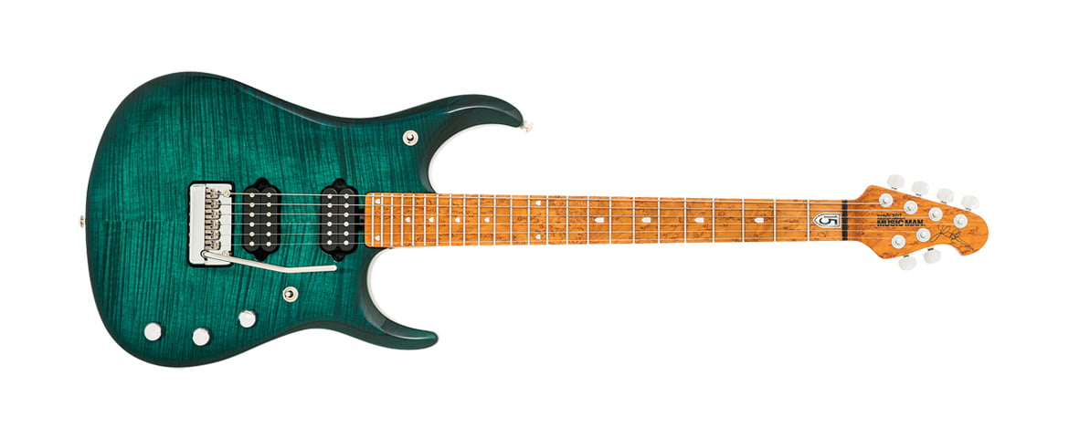 Music Man JP15 Teal Flame
