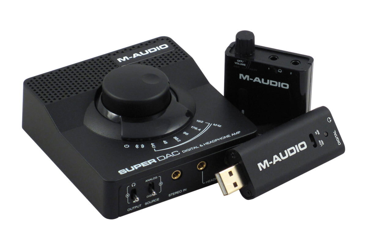 M-Audio Bass Traveler, Micro DAC, Super DAC – test