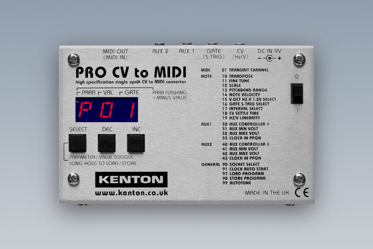 Pro CV to MIDI