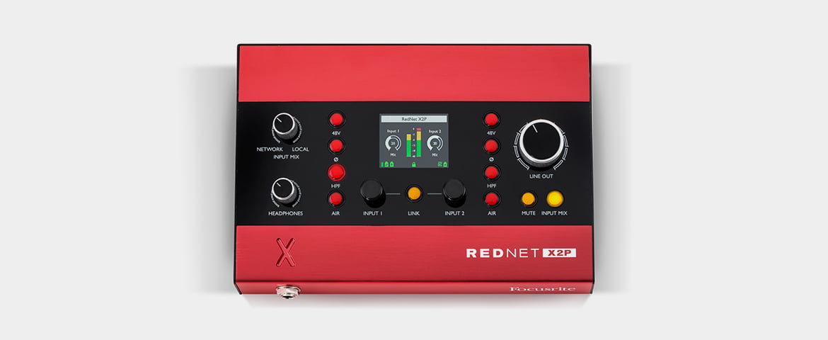 Focusrite RedNet X2P