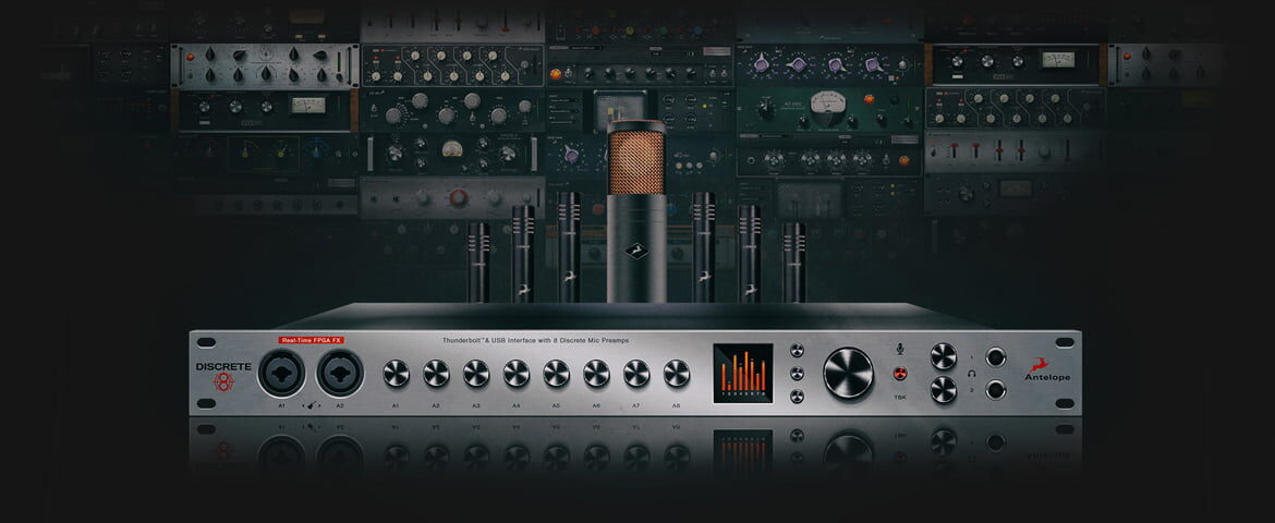 Antelope Audio – interfejsy Discrete i mikrofony