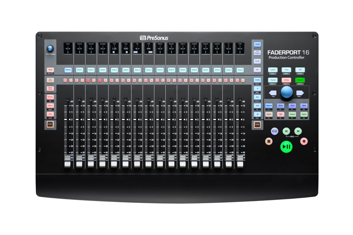 PreSonus FaderPort 16 – nowy kontroler DAW