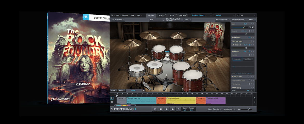 Toontrack The Rock Foundry SDX – premiera 21.11