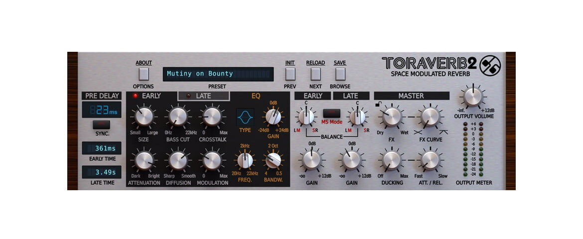 D16 Group Toraverb 2 – Space Modulated Reverb