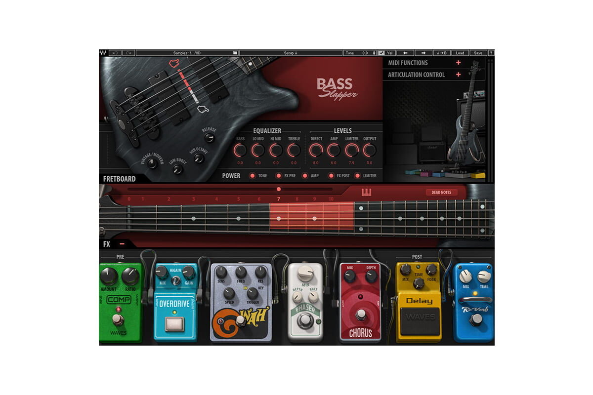 Waves Bass Slapper – nowy instrument wirtualny