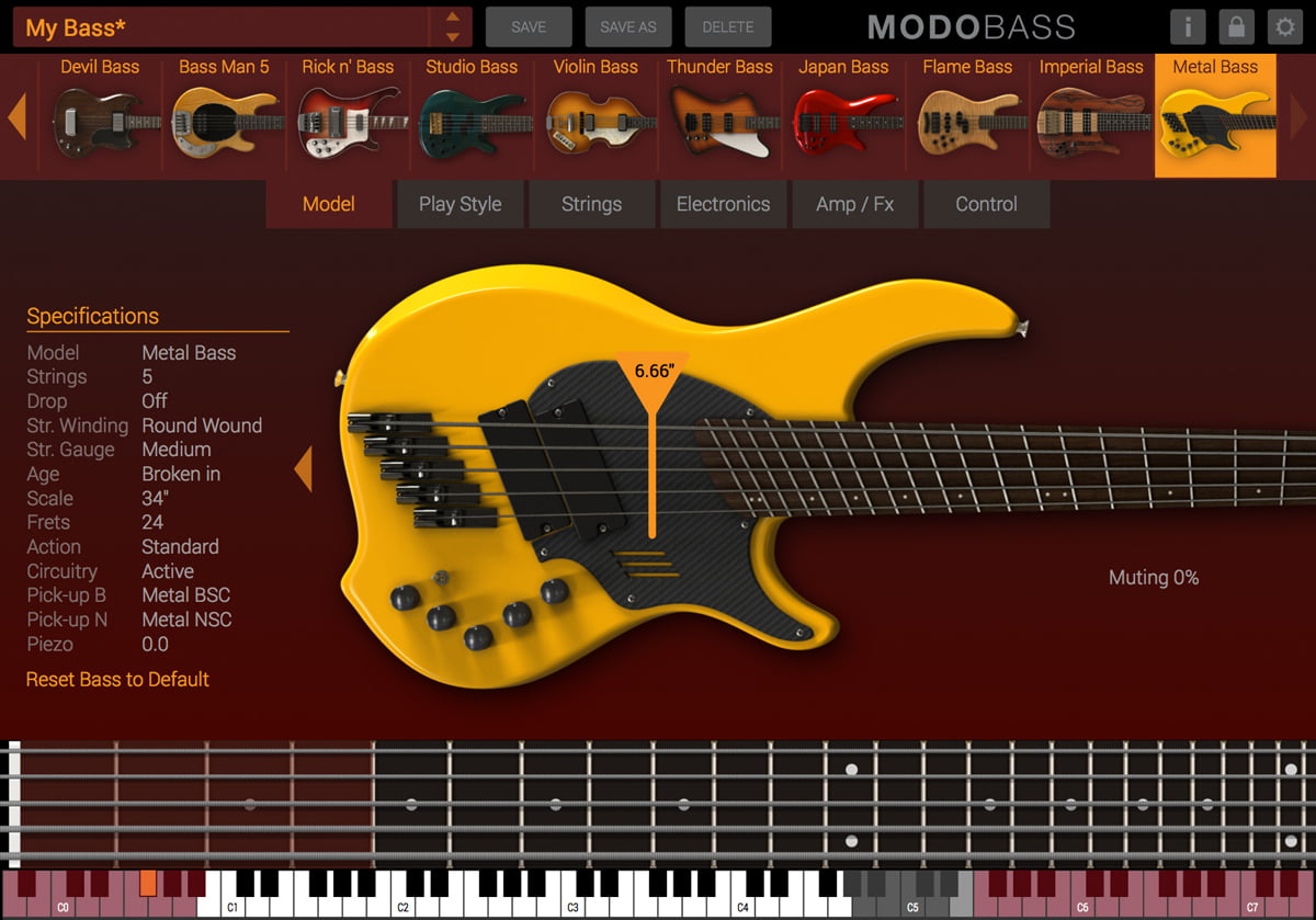 IK Multimedia MODO BASS 1.5