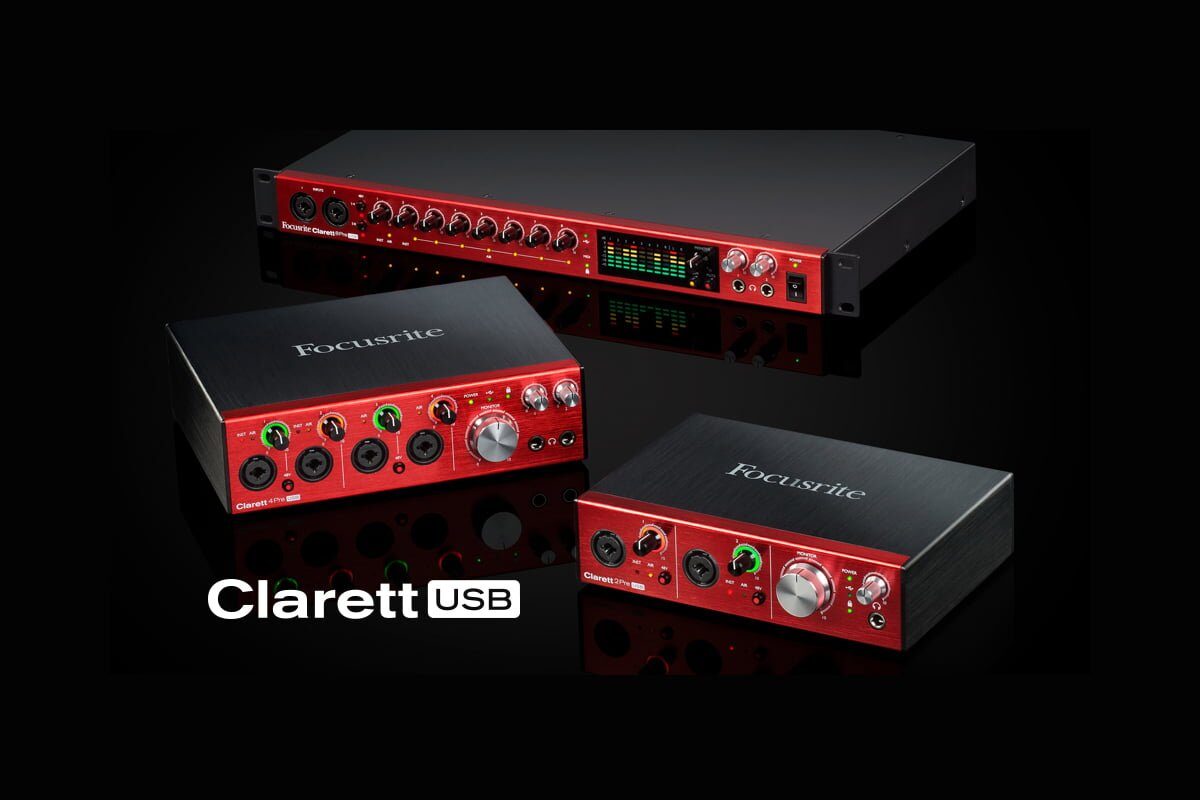 Focusrite Clarett USB – nowe interfejsy audio