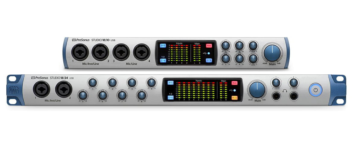 PreSonus Studio 1824 i Studio 1810