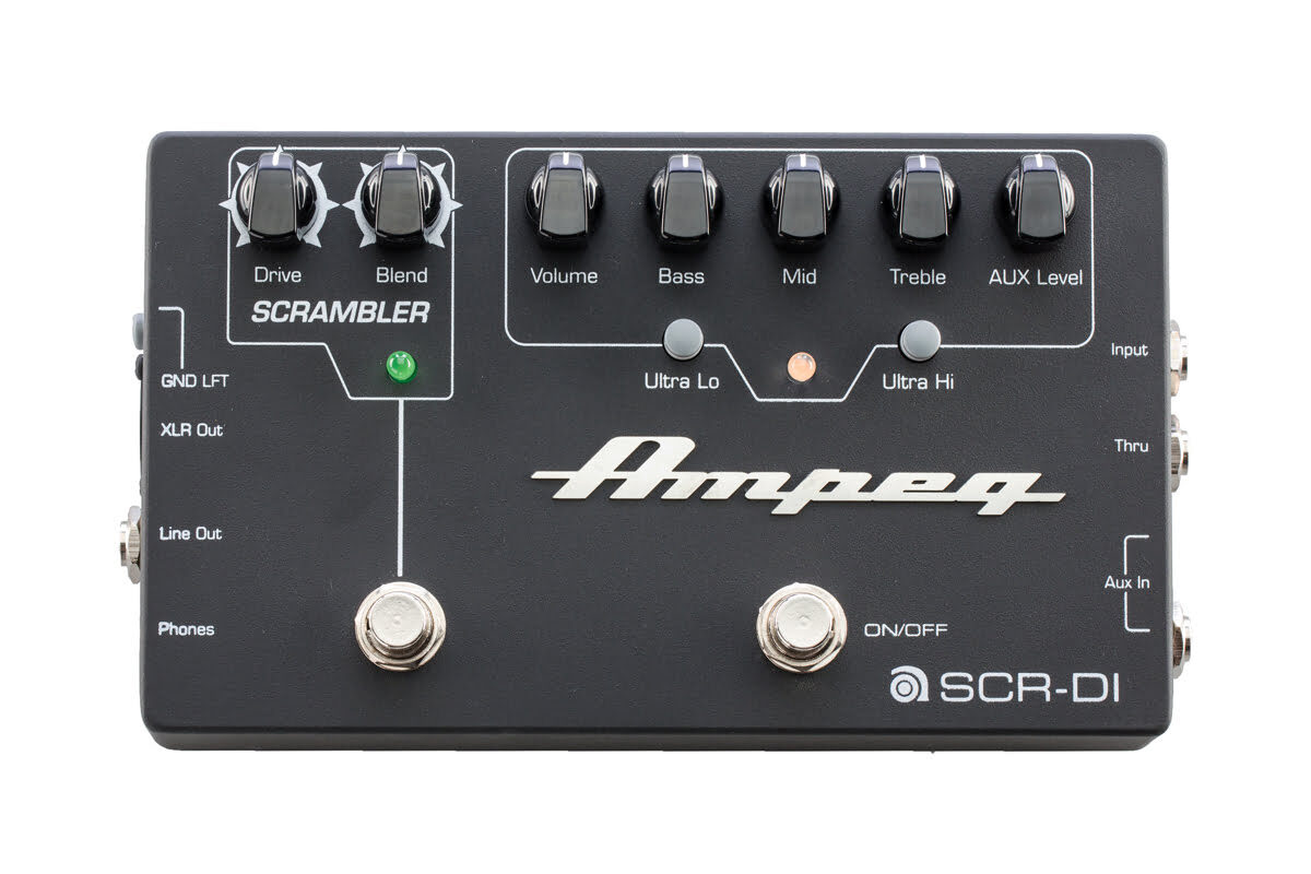 Ampeg SCR-DI – test przedwzmacniacza basowego