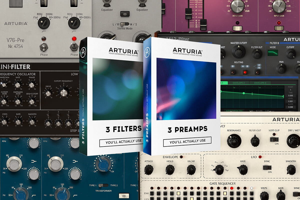 Arturia – wirtualne filtry i przedwzmacniacze