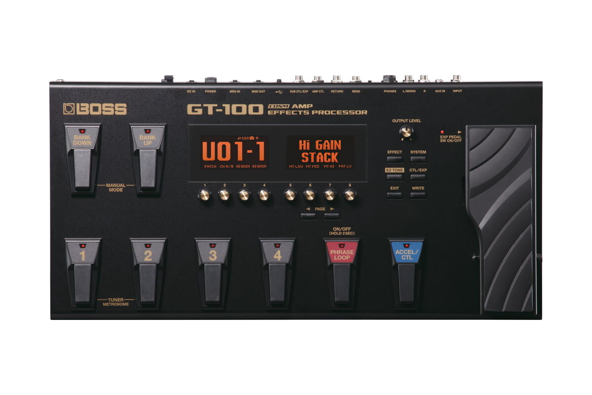 BOSS GT-100 – test procesora gitarowego