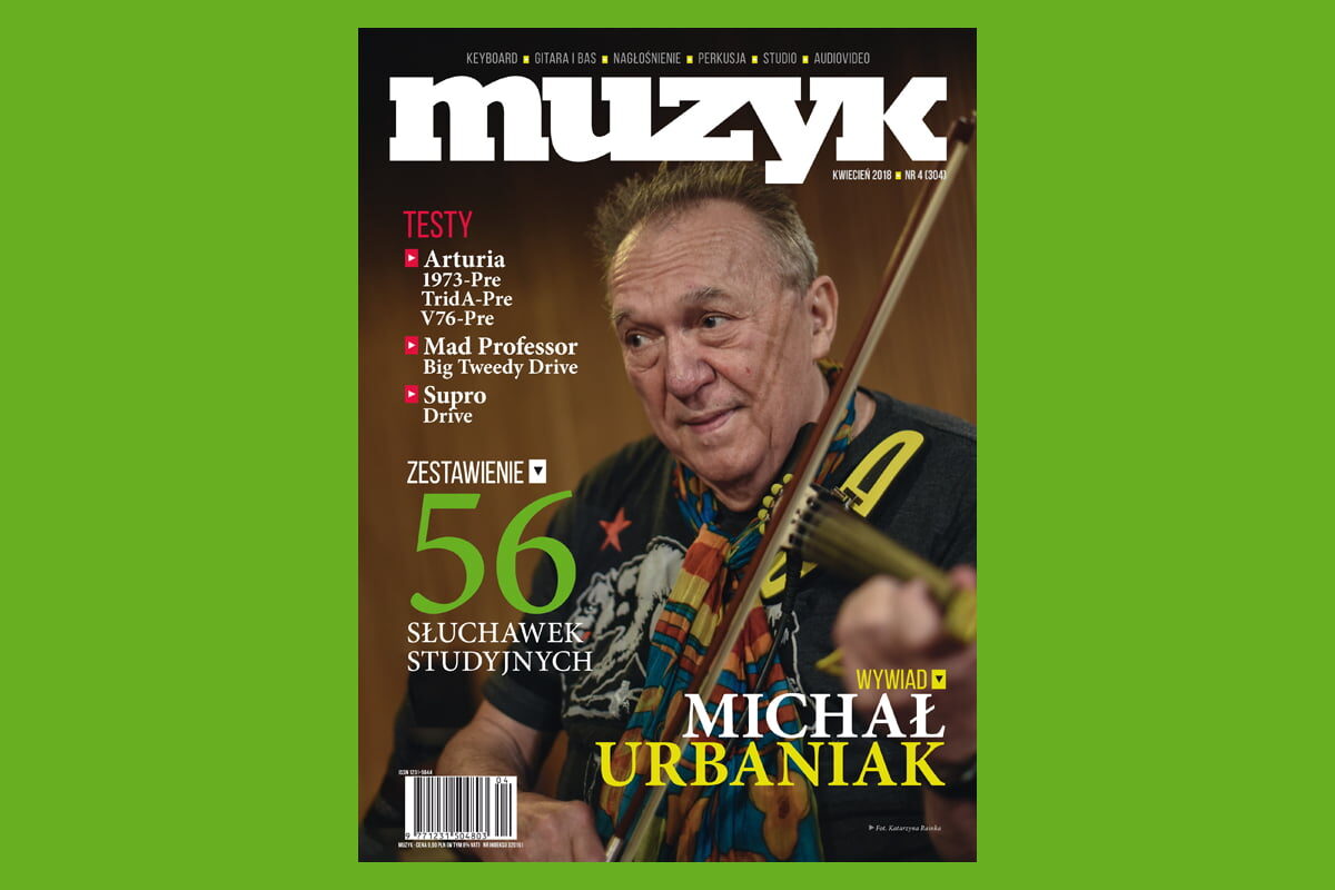Kwietniowy numer miesięcznika Muzyk