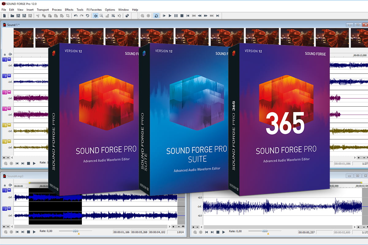 SOUND FORGE Pro 12