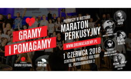Maraton perkusyjny „Gramy i pomagamy” w Warszawie