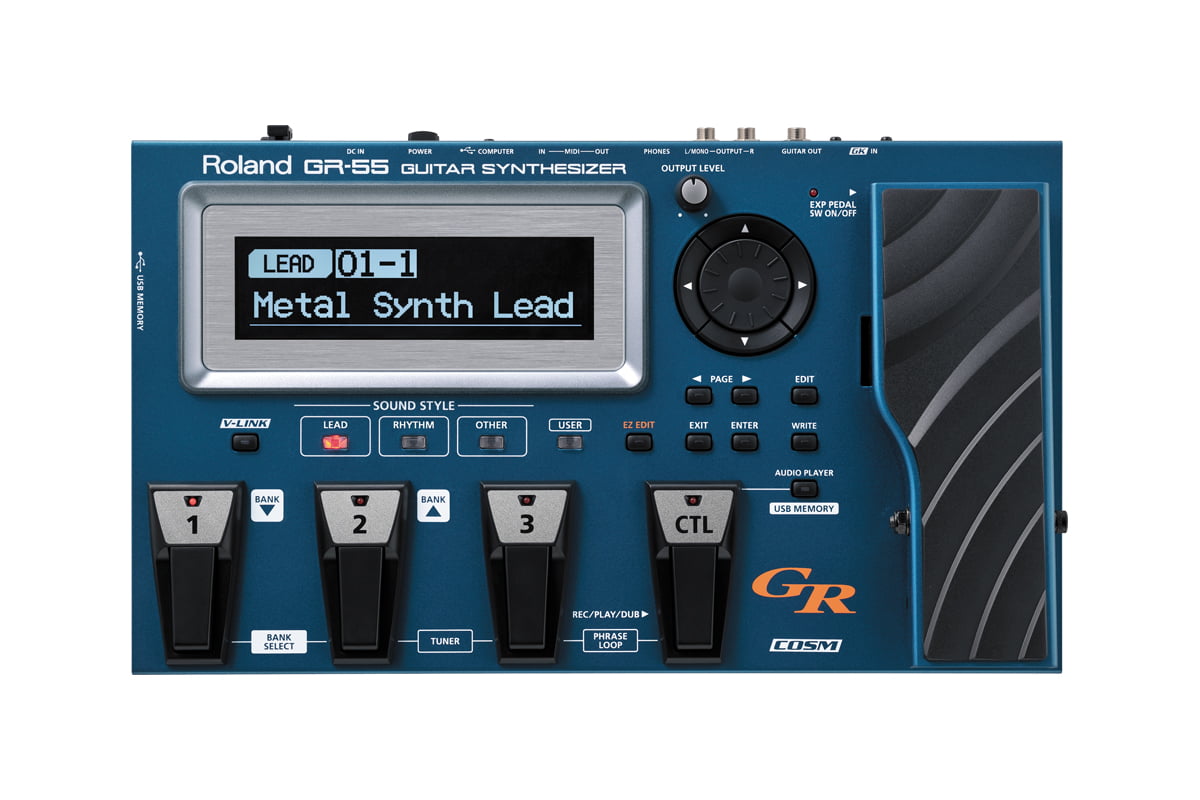 Amazon | Roland ローランド ギターシンセサイザー GR-55S-BK