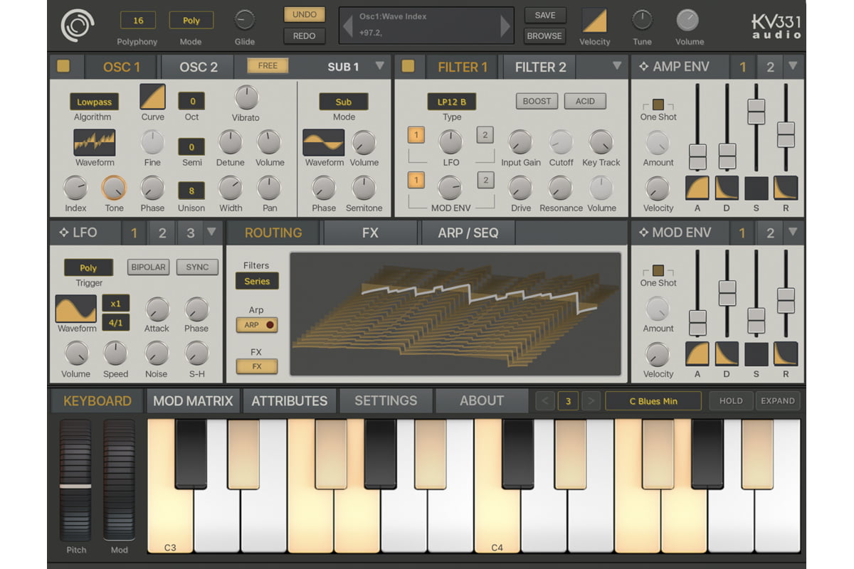 SynthMaster One iOS