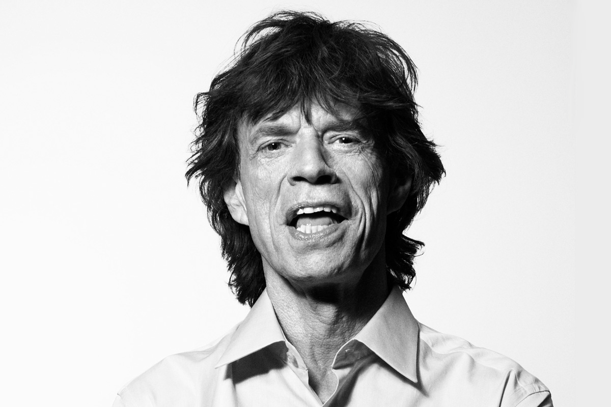 Mick Jagger (fot. Bryan Adams / mat. prasowe Universal Music Polska)