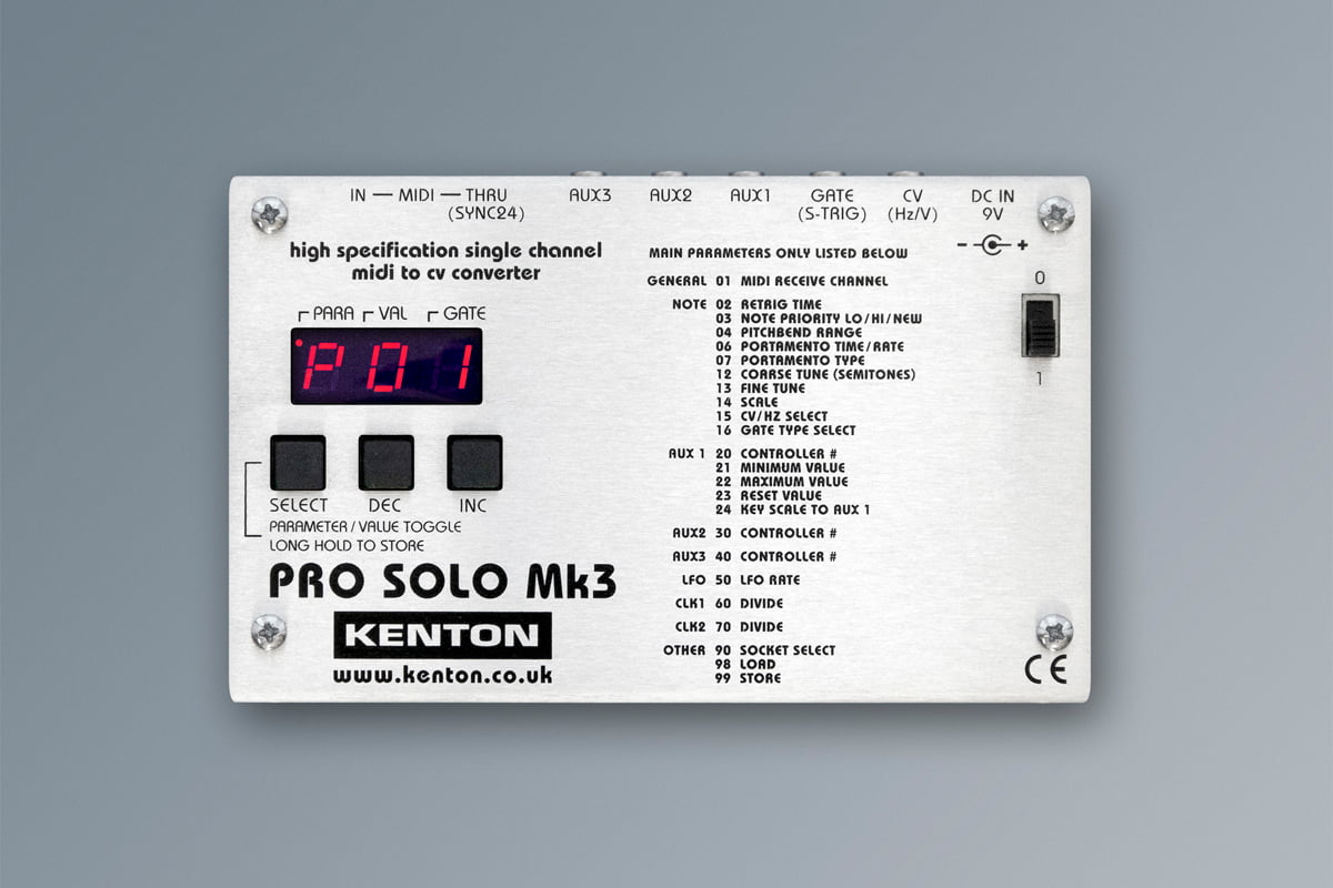 Kenton PRO SOLO Mk3
