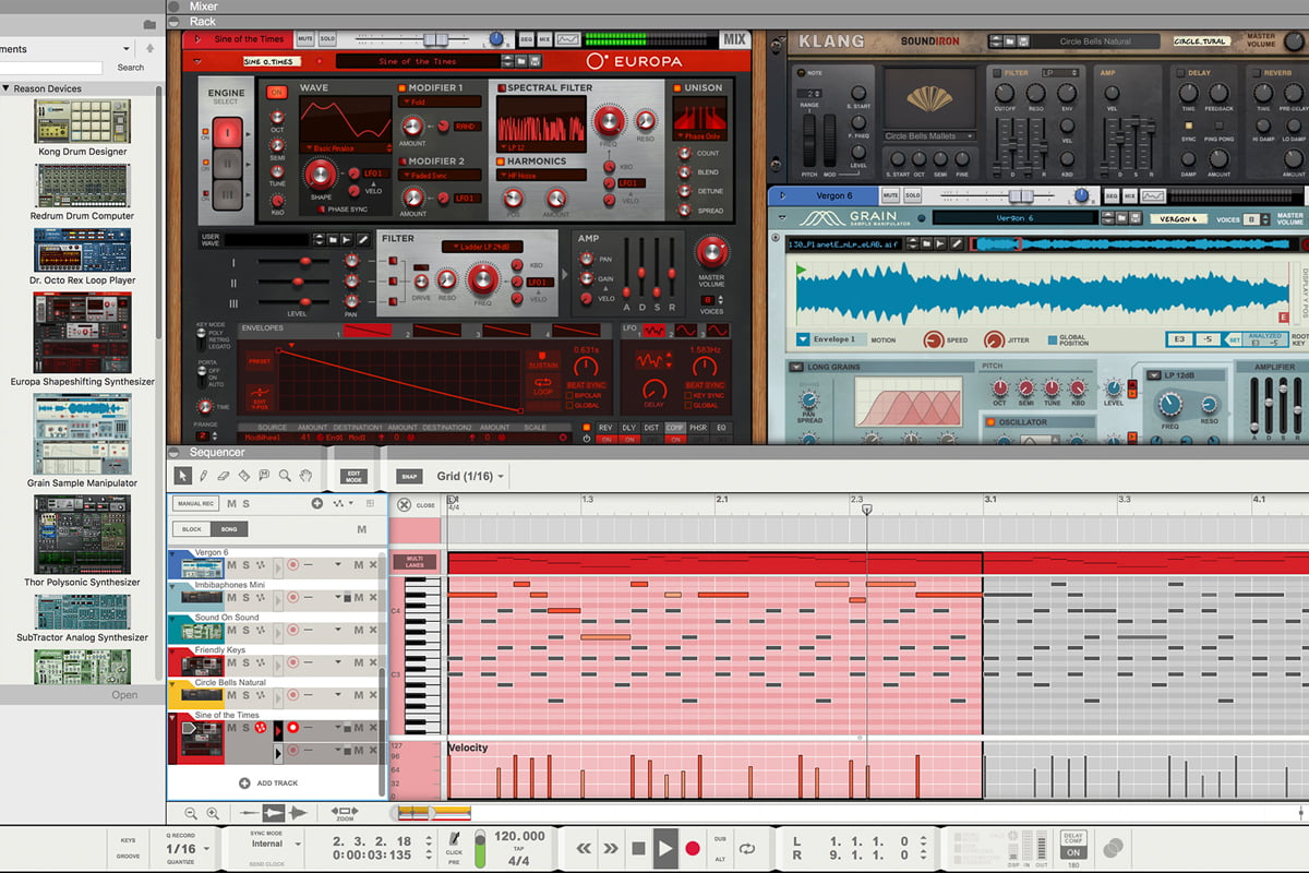 Propellerhead Reason 10