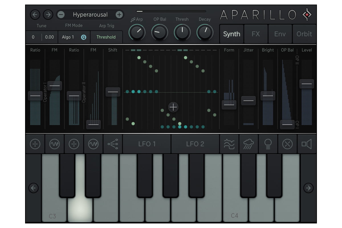 Sugar Bytes Aparillo for iPad