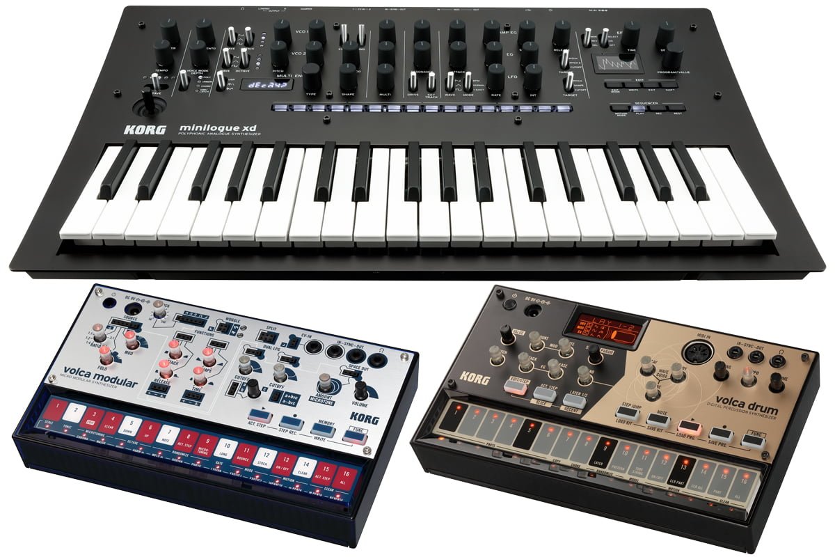 Korg minilogue xd volca modular