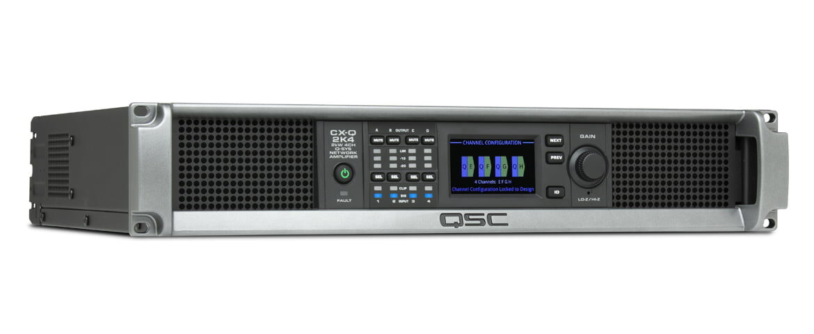 QSC wprowadza wzmacniacze sieciowe serii CX-Q