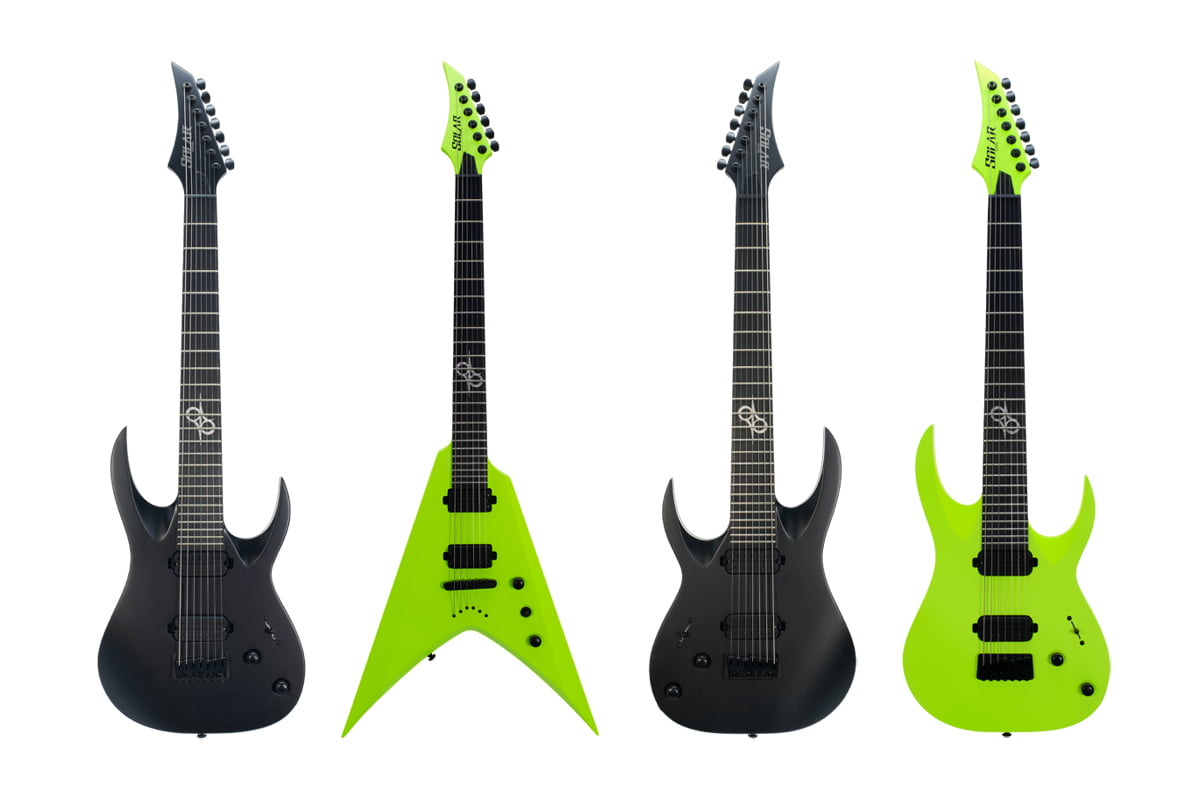 Solar Guitars A2.7C, A2.7C LH, A2.7LNM i V2.6LNM