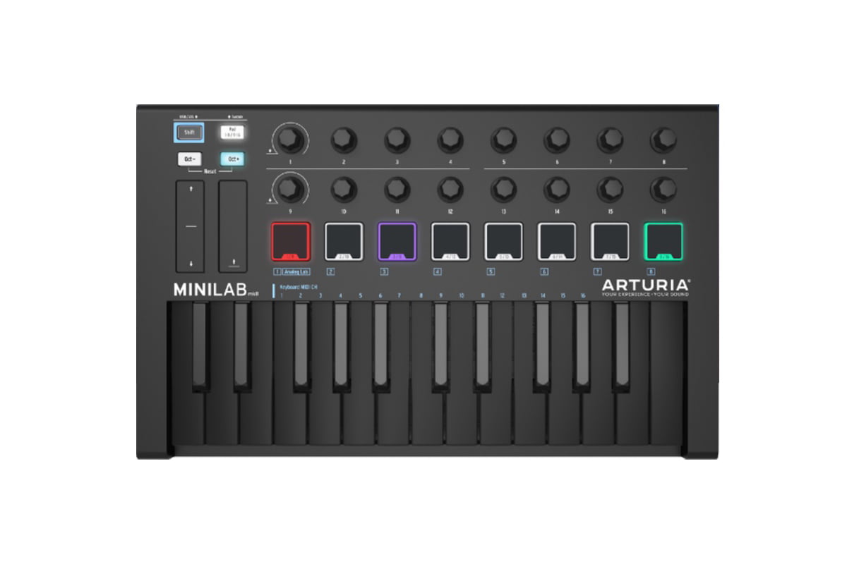 Arturia MiniLab Mk II Deep Black