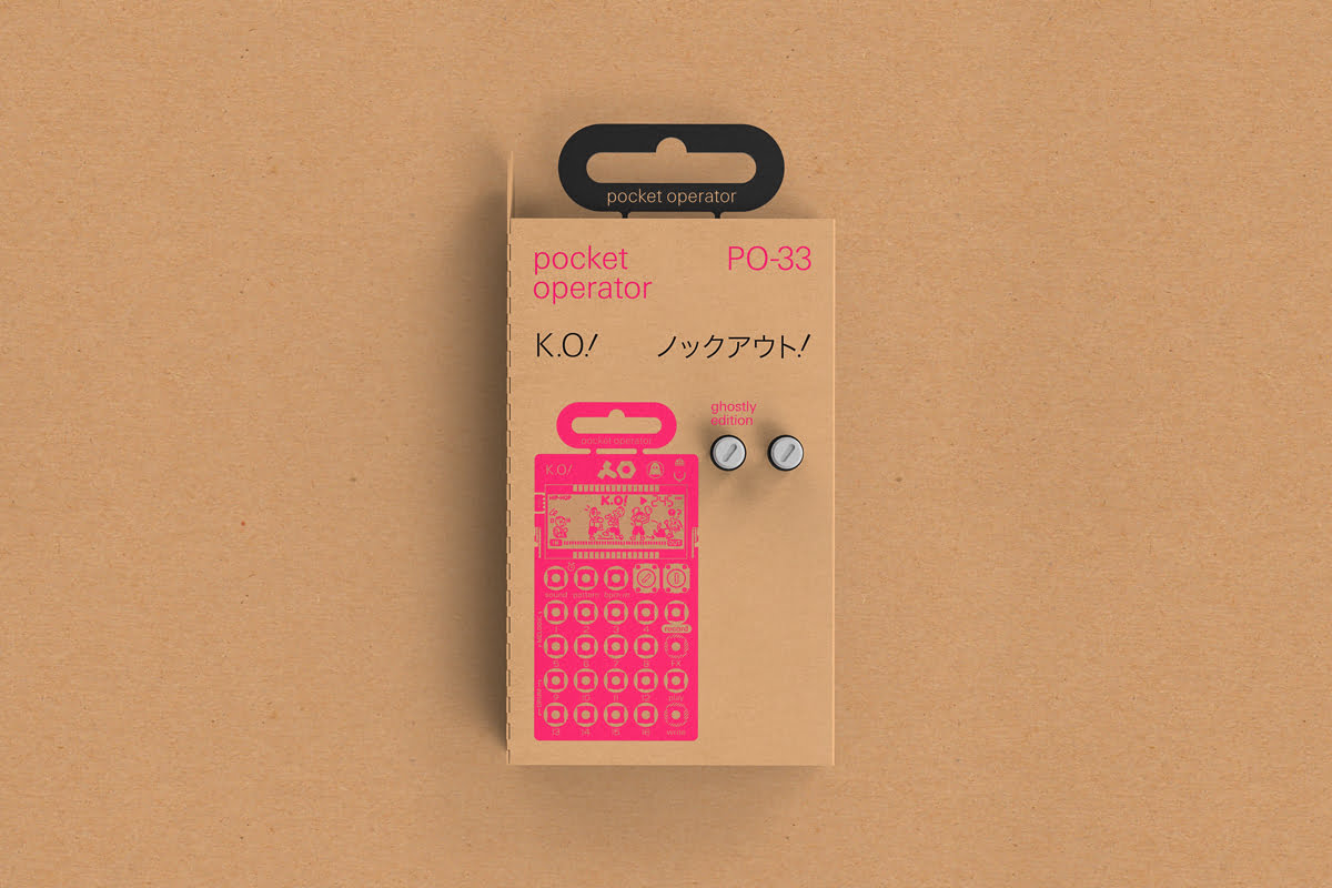 teenage engineering PO-33 ghostly edition