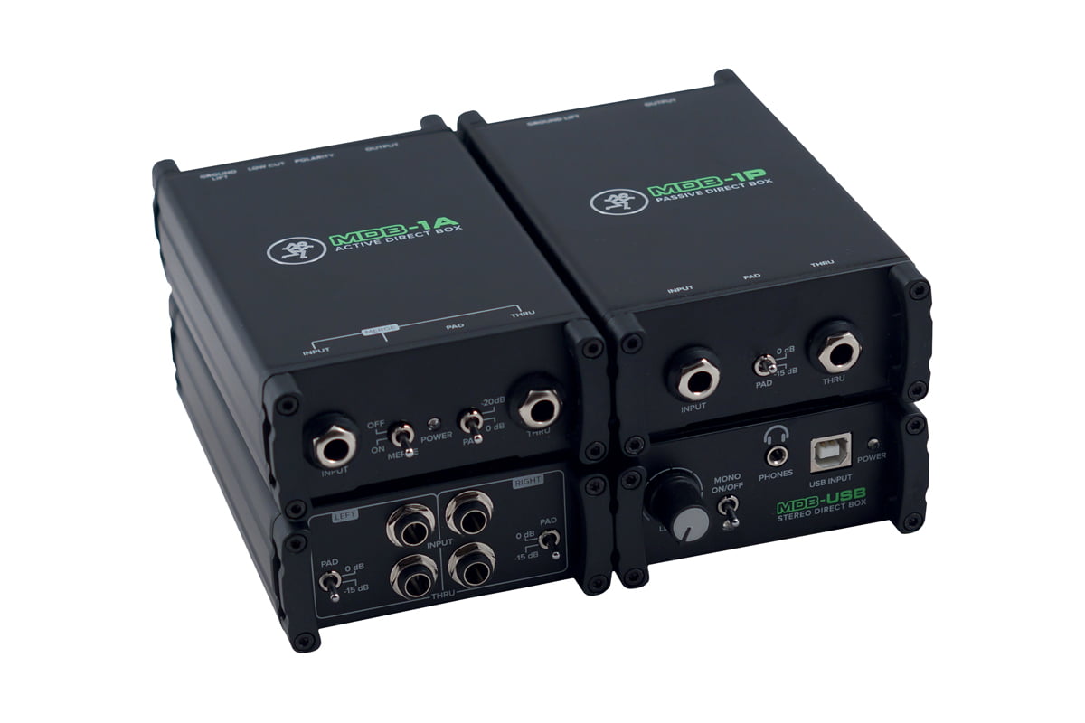 Mackie MDB-1P, MDB-2P, MDB-1A, MDB-USB
