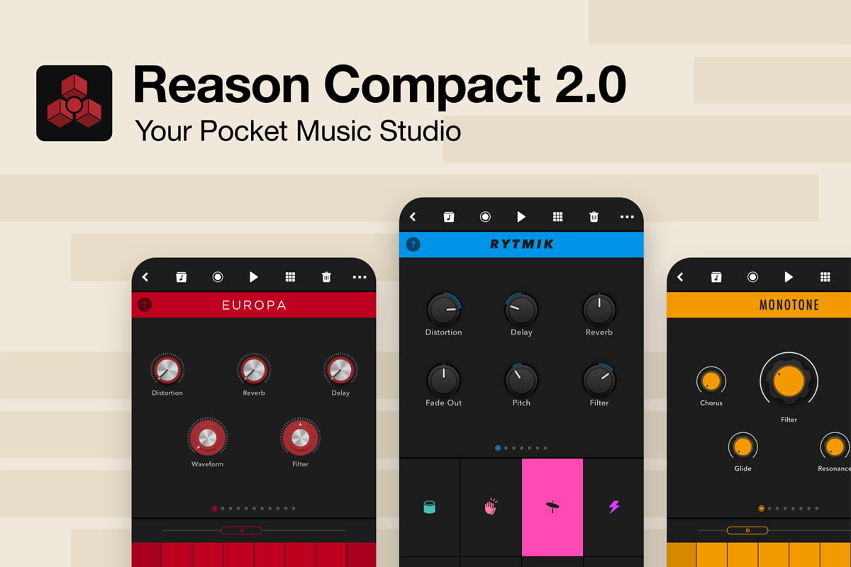 Propellerhead Reason Compact 2.0 [iOS]