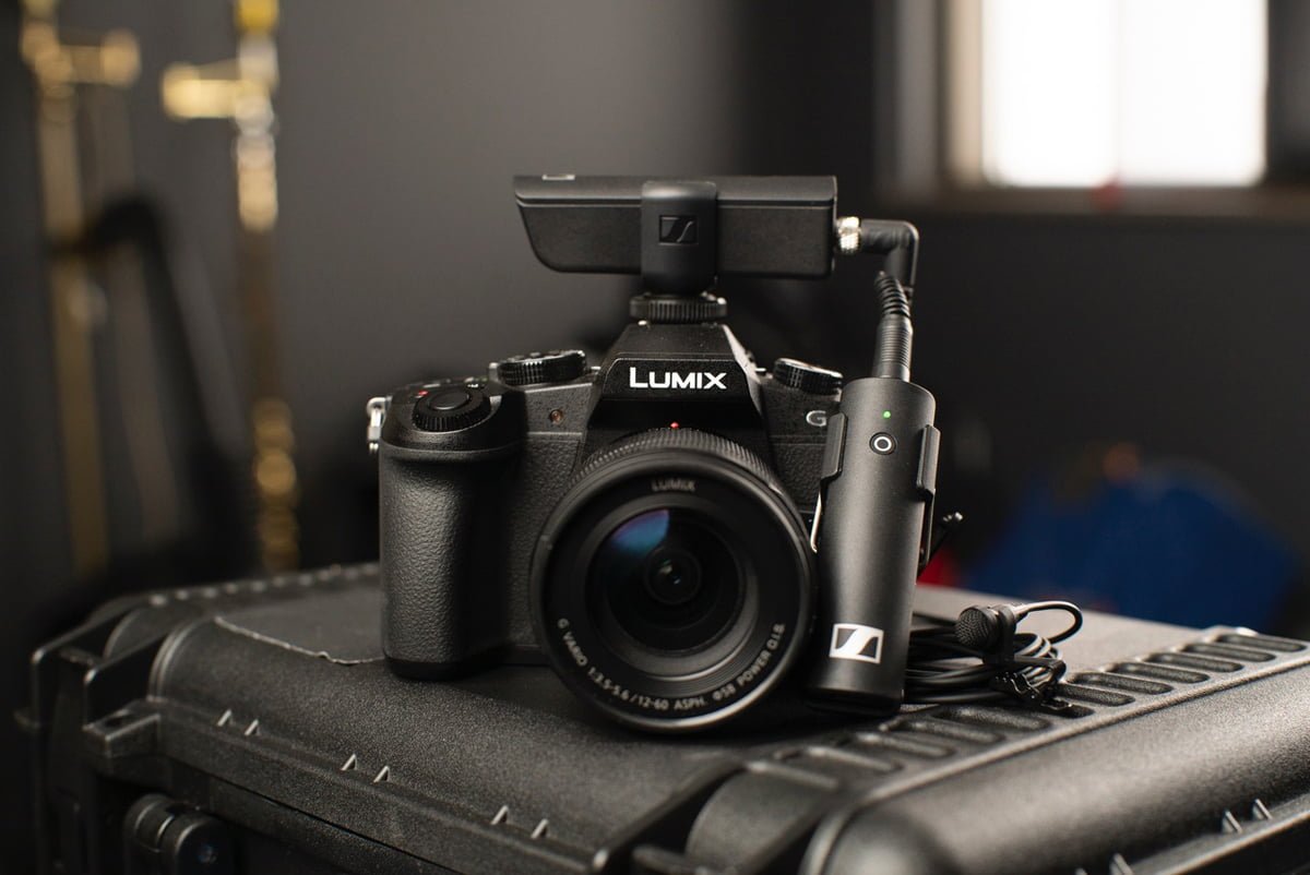 Sennheiser i Panasonic LUMIX