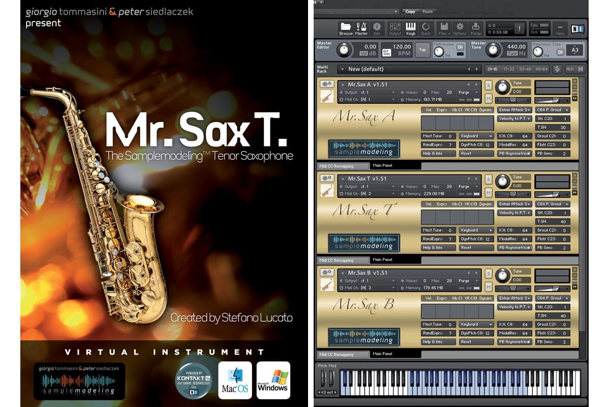 Sample Modeling Mr. Sax T