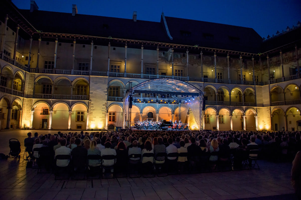 „Wawel o zmierzchu”