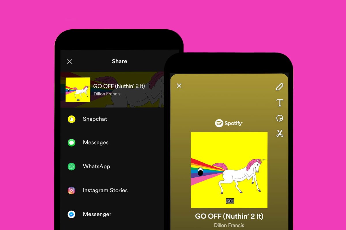 Spotify Snapchat